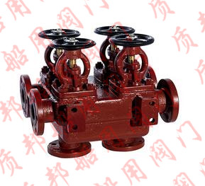 GB/T2499-93 船用法蘭鑄鐵雙排雙聯(lián)截止閥箱R、RS型
