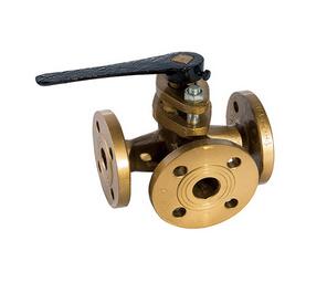 CBM1080-81 船用法蘭青銅填料旋塞T、L型