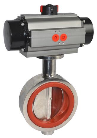 D671X-16P氣動(dòng)對(duì)夾式蝶閥