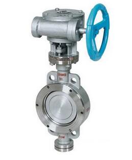 D373H-16C不銹鋼對(duì)夾式偏心渦輪蝶閥